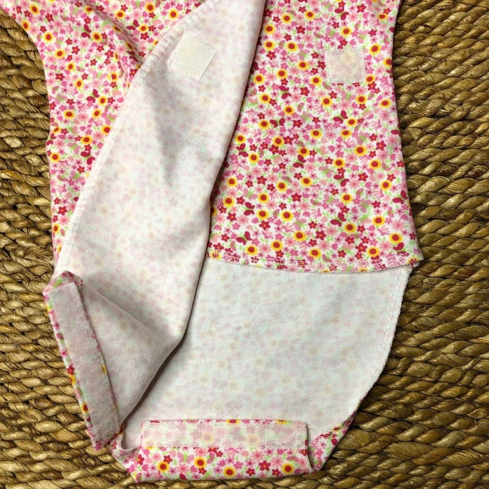 New‎ 11-15 LB Newborn 4Pc Baby Girls Pink Newborns Babies Girl Flowers Floral